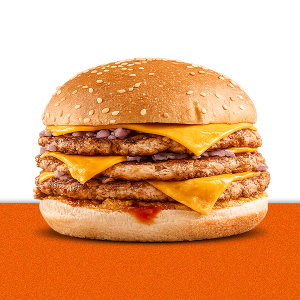 Chicken Triple with Cheese